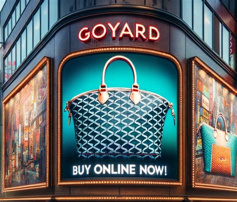 can you buy goyard in store|can you purchase goyard online.